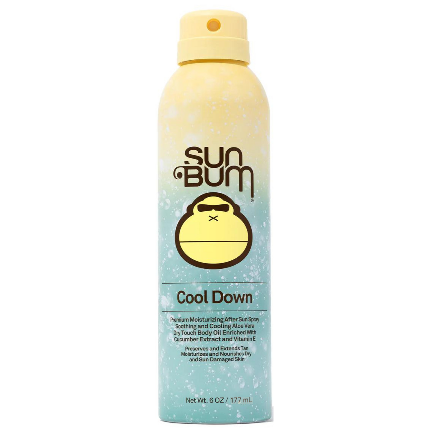 Sun Bum Cool Down Premium Moisturizing After Sun Spray Soothing and Cooling Aloe Vera 6 oz/ 170g