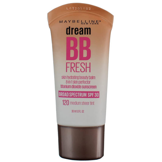 Maybelline Dream BB Fresh Skin Hydrating Beauty Balm 8-in-1 skin perfector Broad Spectrum SPF 30 1oz
