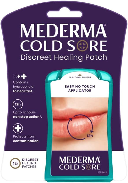 Mederma Cold Sore Discreet Healing Patch for Cold Sores - 15 Count
