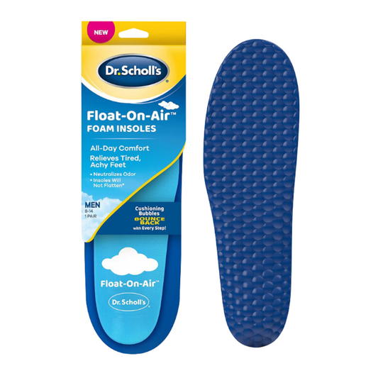 Dr. Scholl's Float-On-Air Foam Insoles All-Day Comfort Bounce Back With Every Step - 1 Pair