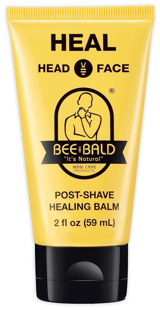 Heal Head Face Bee Bald It's Natural Post Shave Healing Balm 2fl oz / 59mL