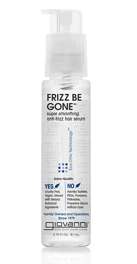 Giovanni Frizz Gone Super Smoothing Anti-frizz Hair Serum 2.75 Fl Oz (81ml)