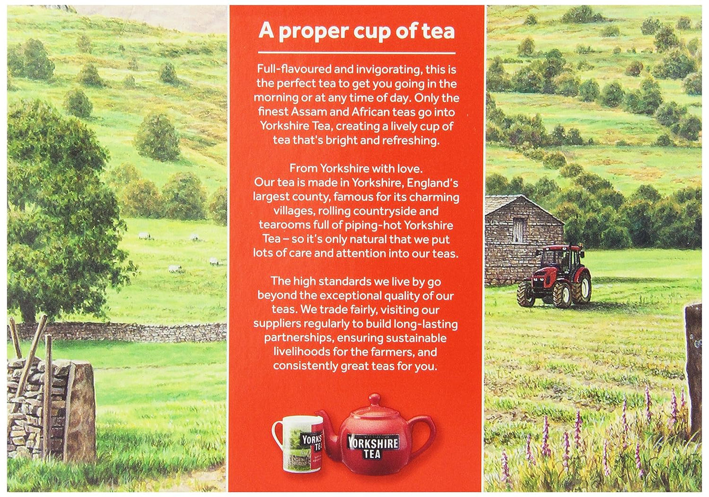 Taylors Of Harrogate Yorkshire Tea Classic Black Tea 160 Tea Bags 17.6 oz / 500g