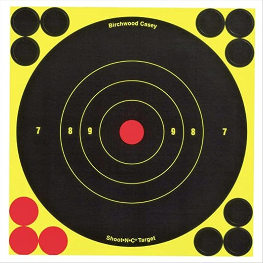 Birchwood Shoot-N-C Reactive Targets 720 Repair Pasters 60 Self Adhesive Targets 6 Inch
