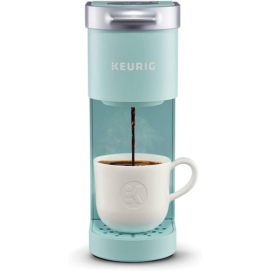 Keurig K-Mini Coffee Maker, Single Serve K-Cup Pod Coffee Brewer 6-12 oz. Brew Sizes, Oasis