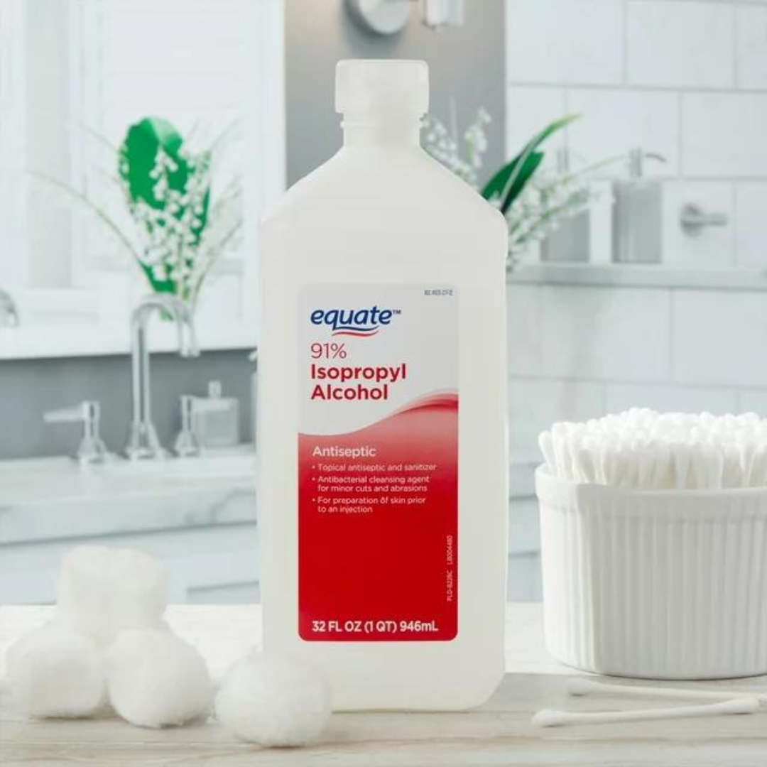 Equate 91% Isopropyl Alcohol Antiseptic - 32 fl oz / 946ml