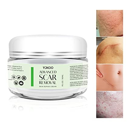 YJKOO Advanced Scar Removal Cream Face & Body With Natural Herbal Extracts Formula 30 ml