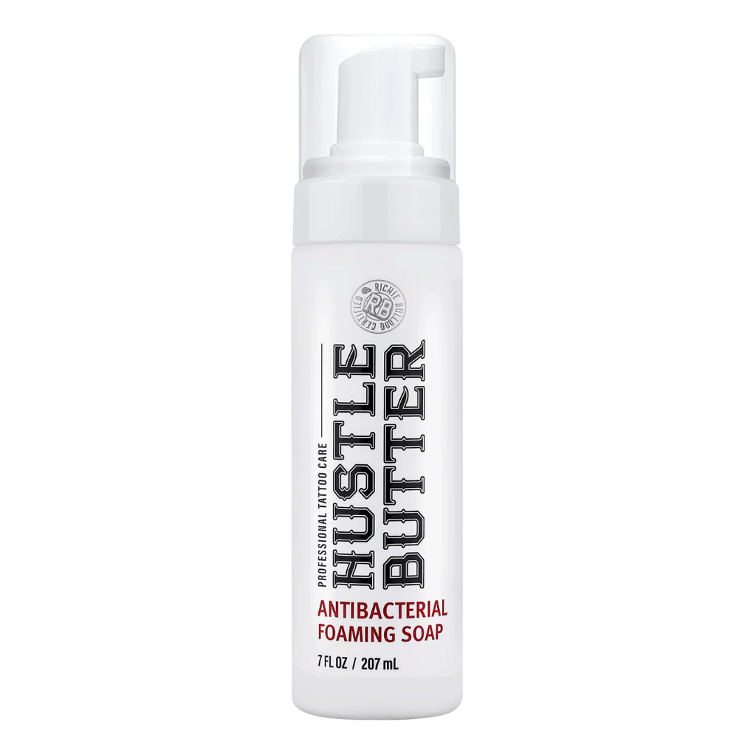 Hustle Butter Professional Tattoo Care Foaming Soap, 7 oz / 207 ml