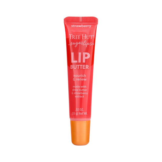 Tree Hut Sugarlips Lip Butter Strawberry, 0.52 oz / 15 g