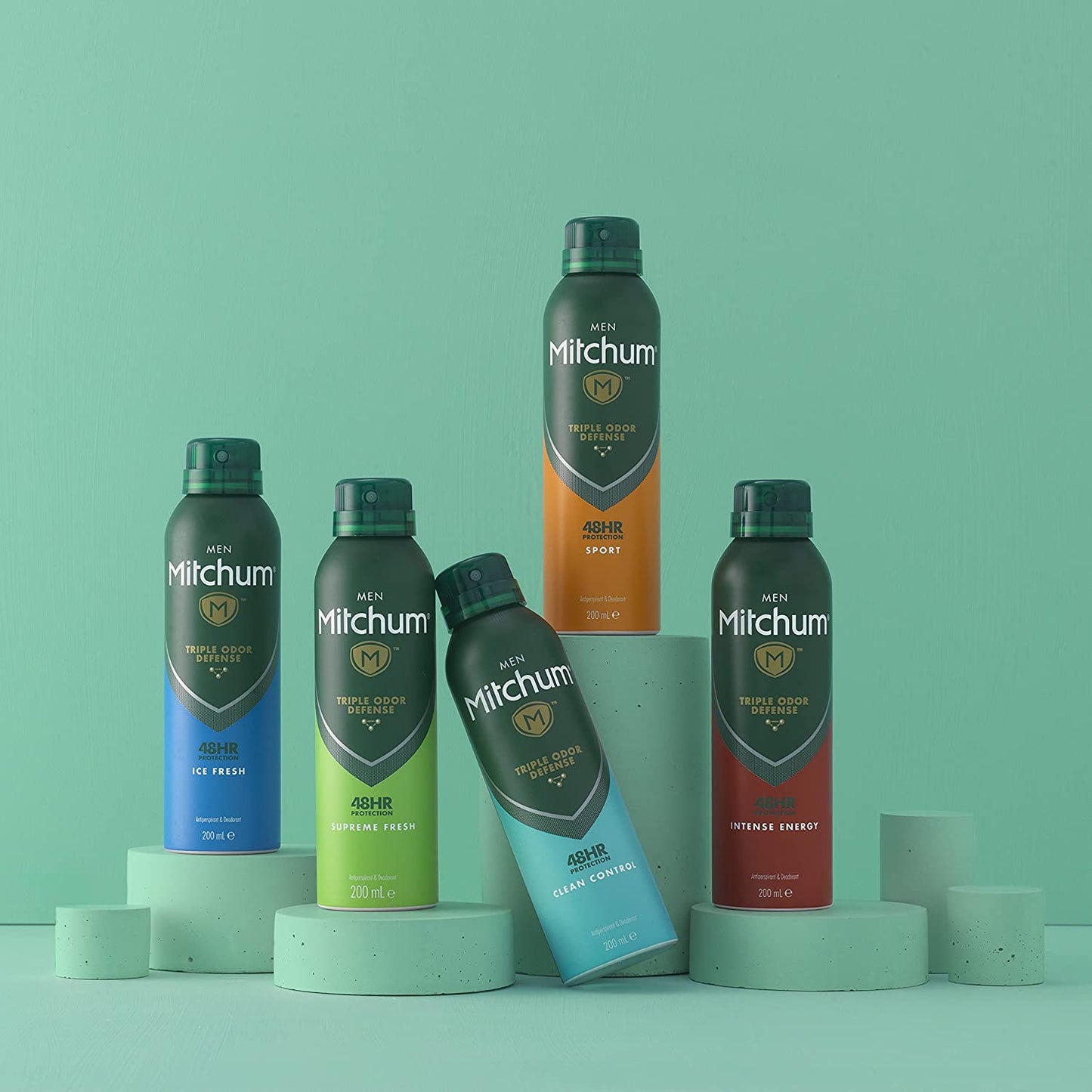 Mitchum Men Sport 48 HR Triple Odor Defense Antiperspirant & Deodorant Spray, 150ml