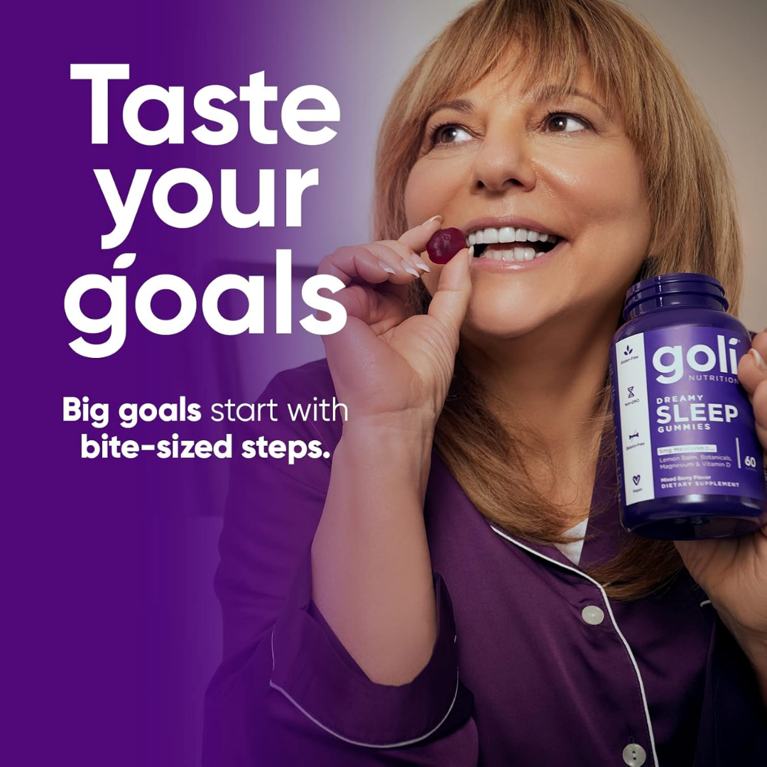 Trial Size Goli Nutrition Dreamy Sleep, 10 Gummies