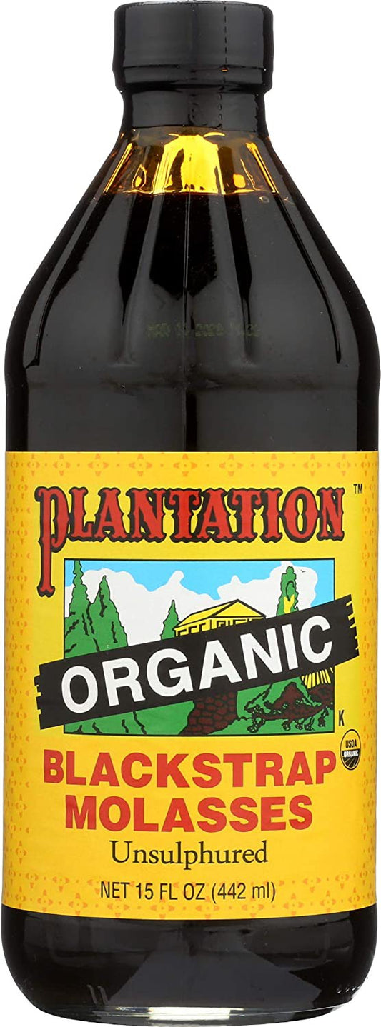 Plantation Blackstrap Molasses, Organic  15 oz