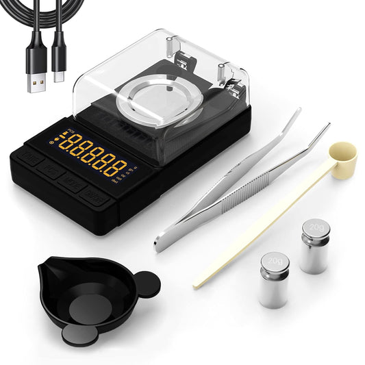 Maxus Premium Milligram Scale, Black (MG-DT-50-001-BK)