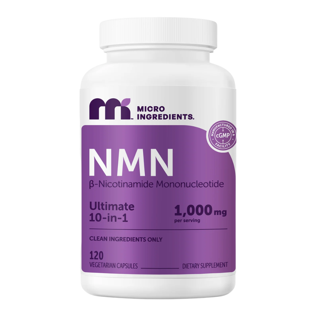 Micro Ingredients NMN Ultimate 10-in-1 1,000 mg, 120 Capsules