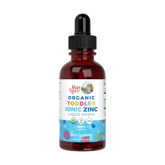 Mary Ruths Organic Toddler Ionic Zinc for Immune Support Berry, 60 ml / 2 fl oz