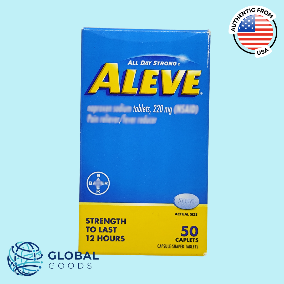 Aleve All Day Strong 220mg Reliever, 50 Caplets