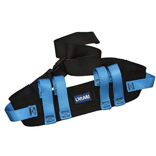 LiftAid Transfer & Walking Gait Belt (Blue)