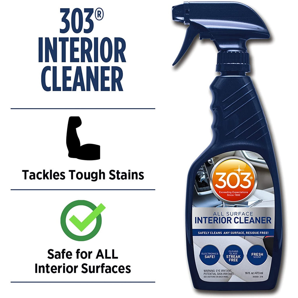 303 All Surface Interior Cleaner, Cleans Any Surface & Electronic Safe, Fresh Scent, 16 oz. / 473ml