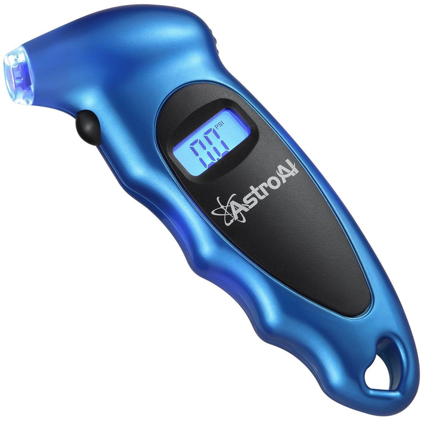 AstroAI Digital Tire Pressure Gauge 150 PSI 4 Settings for Car Truck Bicycle with Backlit LCD and Non-Slip Grip (Blue)