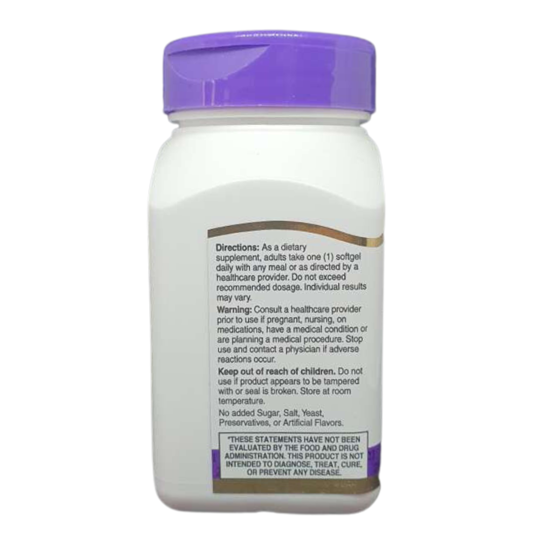 21st Century Lutein 20mg Eye Health Support, 60 Softgels