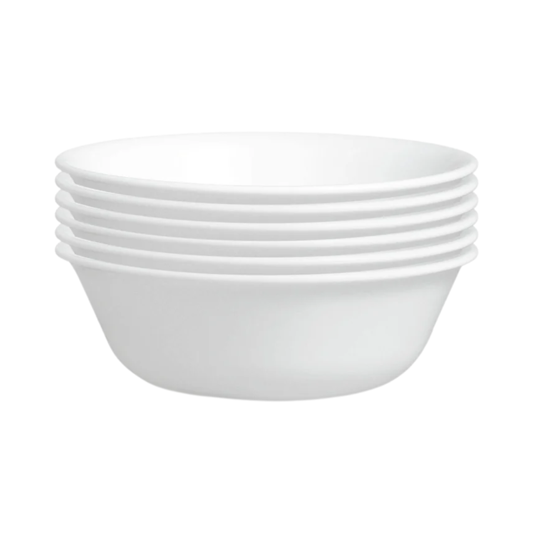 Corelle Bowl Winter Frost White, 6 Piece