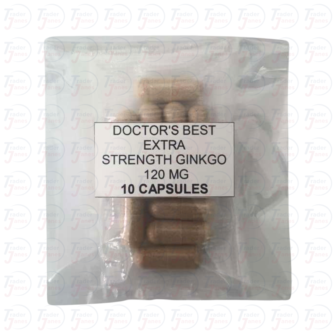 Trial Size Doctor's Best Extra Strength Ginkgo 120 mg