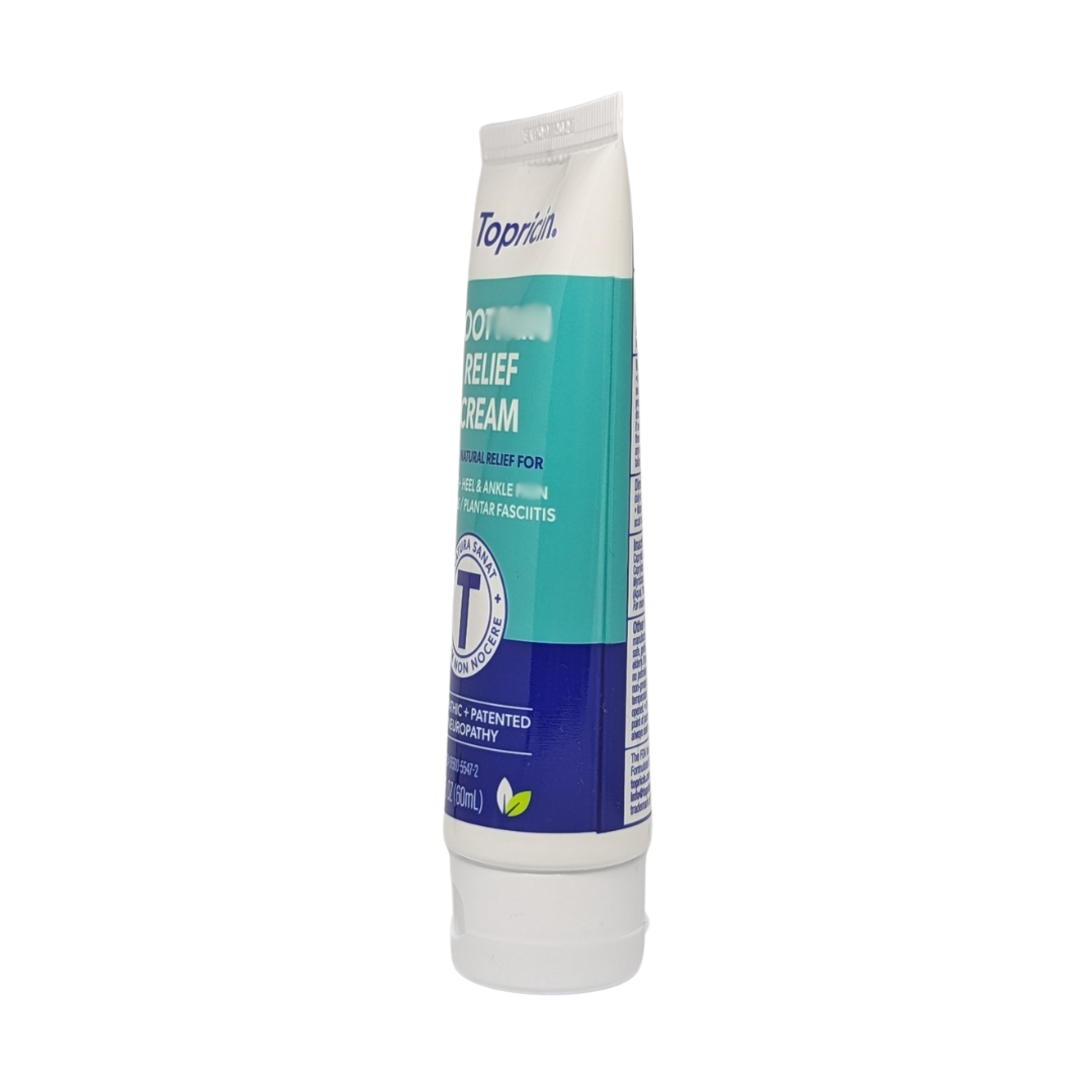 Topricin Foot Discomfort Relief Cream, 60 ml / 2 fl oz