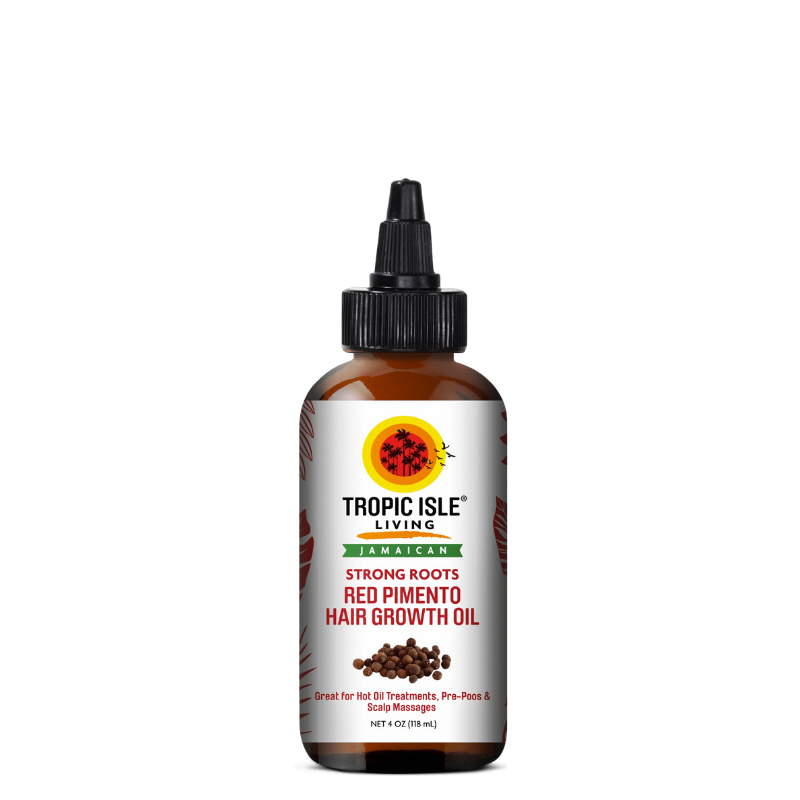 Tropic Isle Living Jamaican Black Castor Oil Strong Roots Red Pimento Hair Growth Oil 4 oz / 118 ml