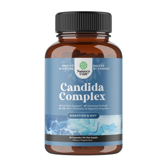 Nature's Craft Candida Complex Digestion & Gut 60 Capsules