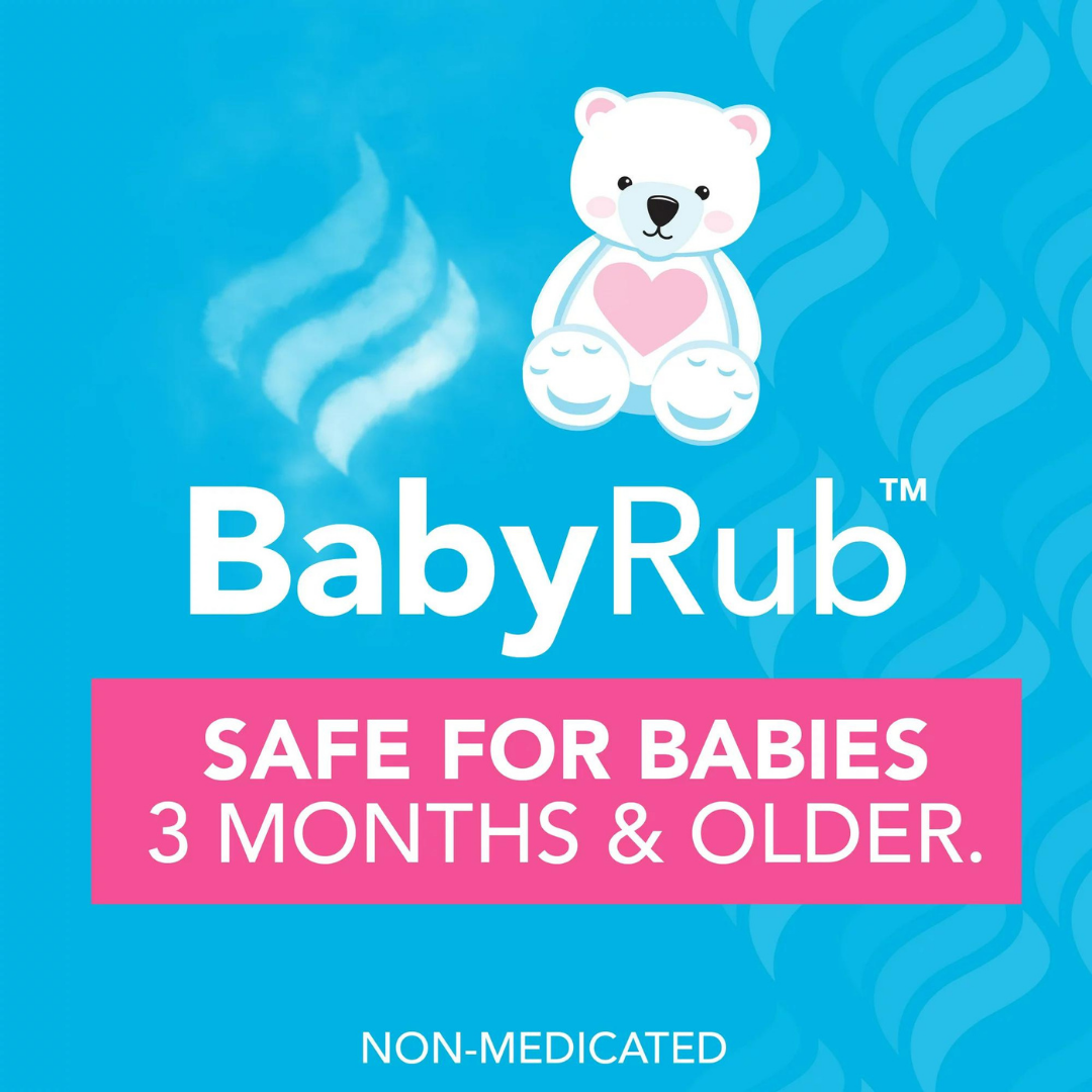 Vicks BabyRub Ointment Non-Medicated Soothes & Comforts (1.76 oz / 50g)