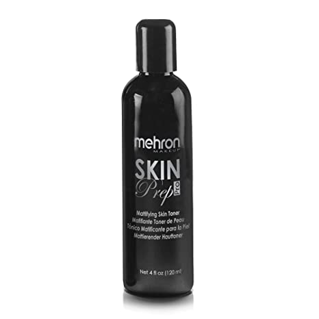 Mehron Makeup Skin Prep Pro  Modifying Skin Toner 4 Fl Oz (120ml)