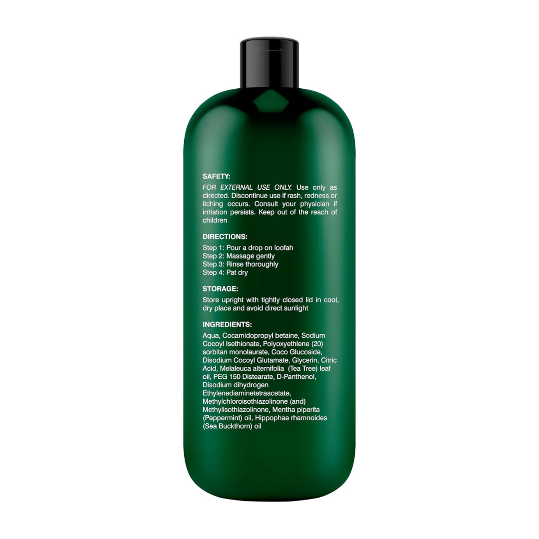 Botanic Hearth Tea Tree Body Wash with 100% Pure Tea Tree Oil 473ml
