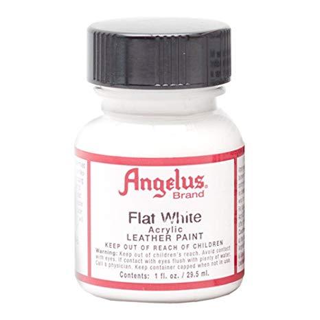 Angelus Acrylic Leather Paint 1 fl.oz (Flat White)