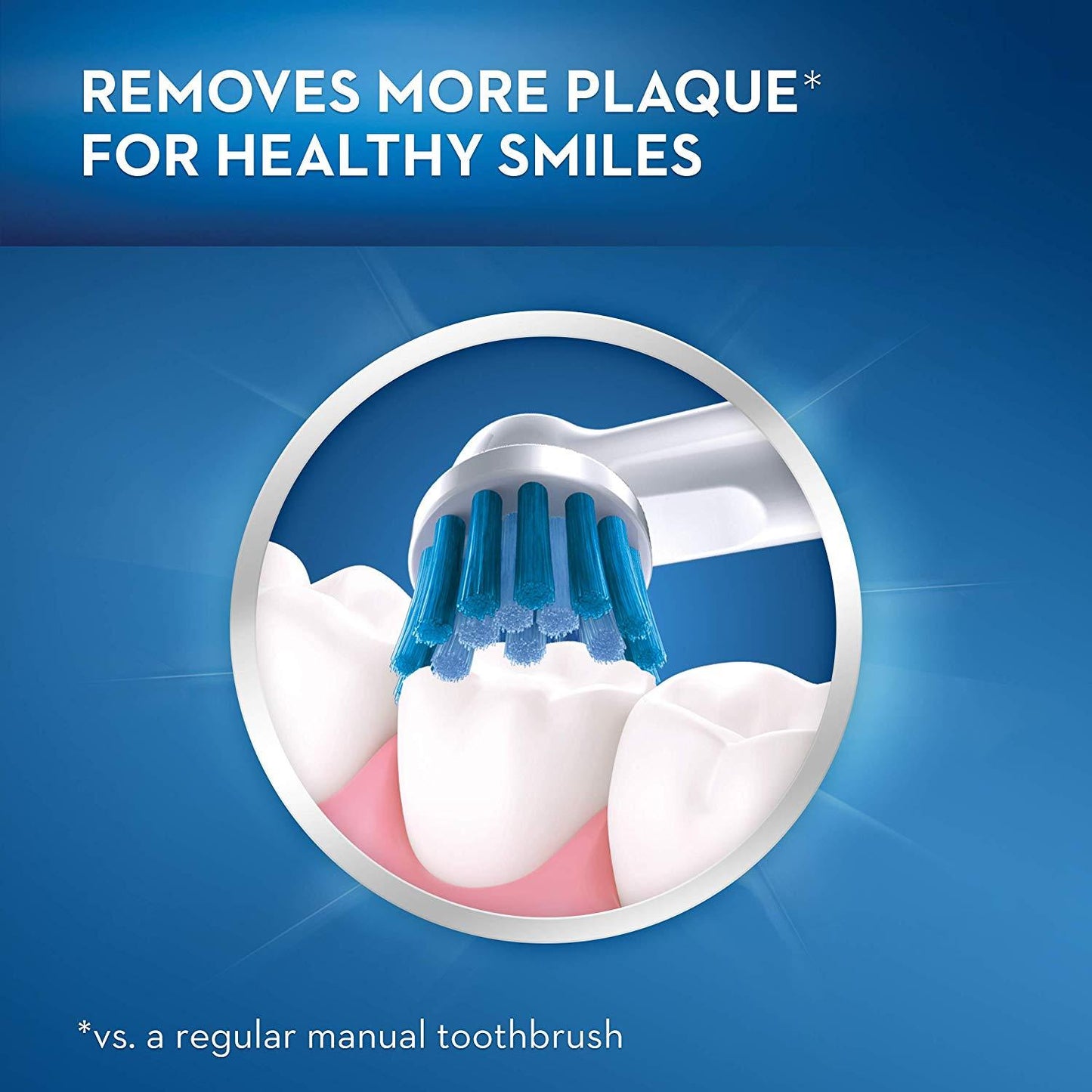 Oral-B Kids Rechargeable Electric Toothbrush with Coaching Pressure Sensor and Timer Powered by Braun, White (1 Handle, 2 Brush heads and 1 Charger)