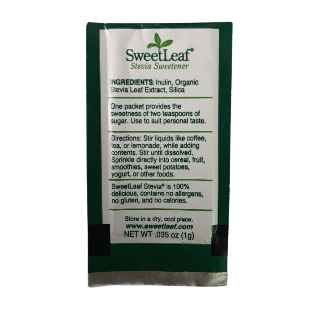 SweetLeaf Natural Stevia Sweetener