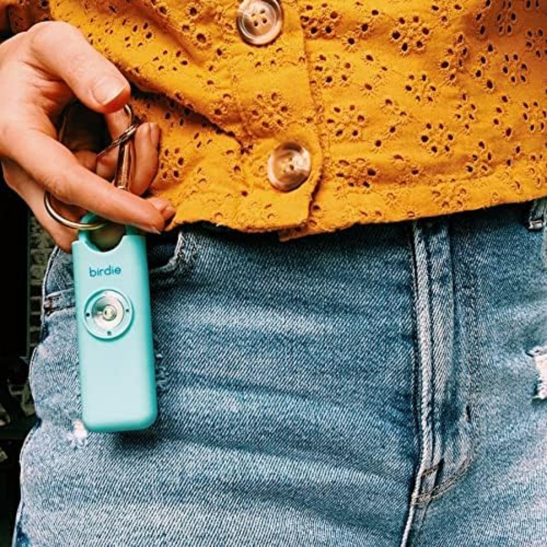 Birdie Personal Security Alarm Keychain Device for Women