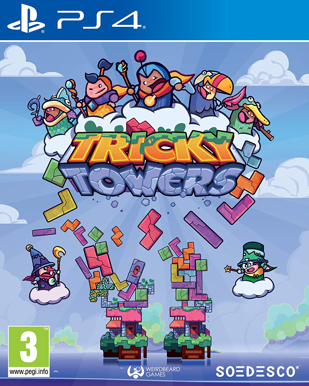 PS4 Tricky Towers Game