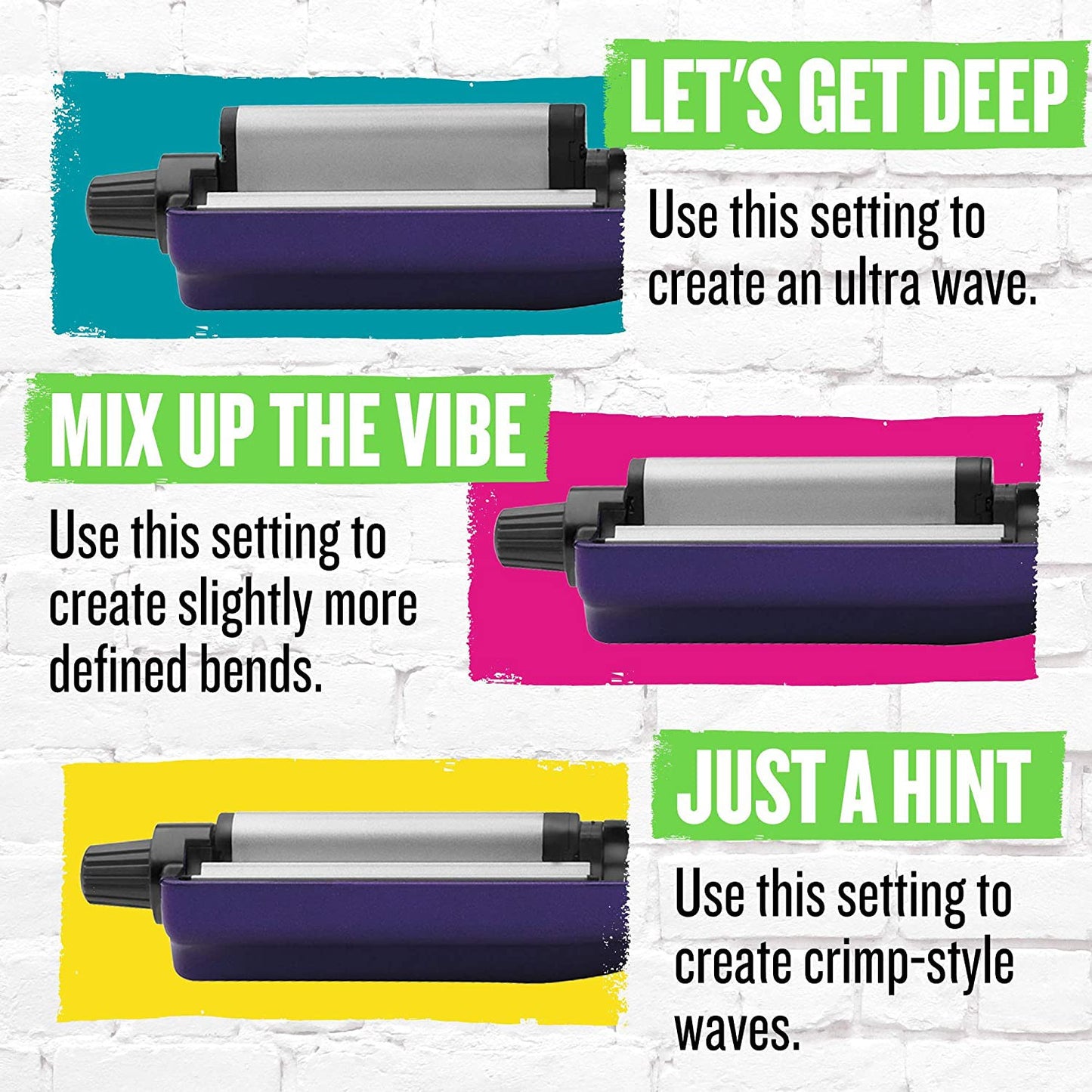 Bed Head A-Wave-We-Go Adjustable Hair Waver for Multiple Waves