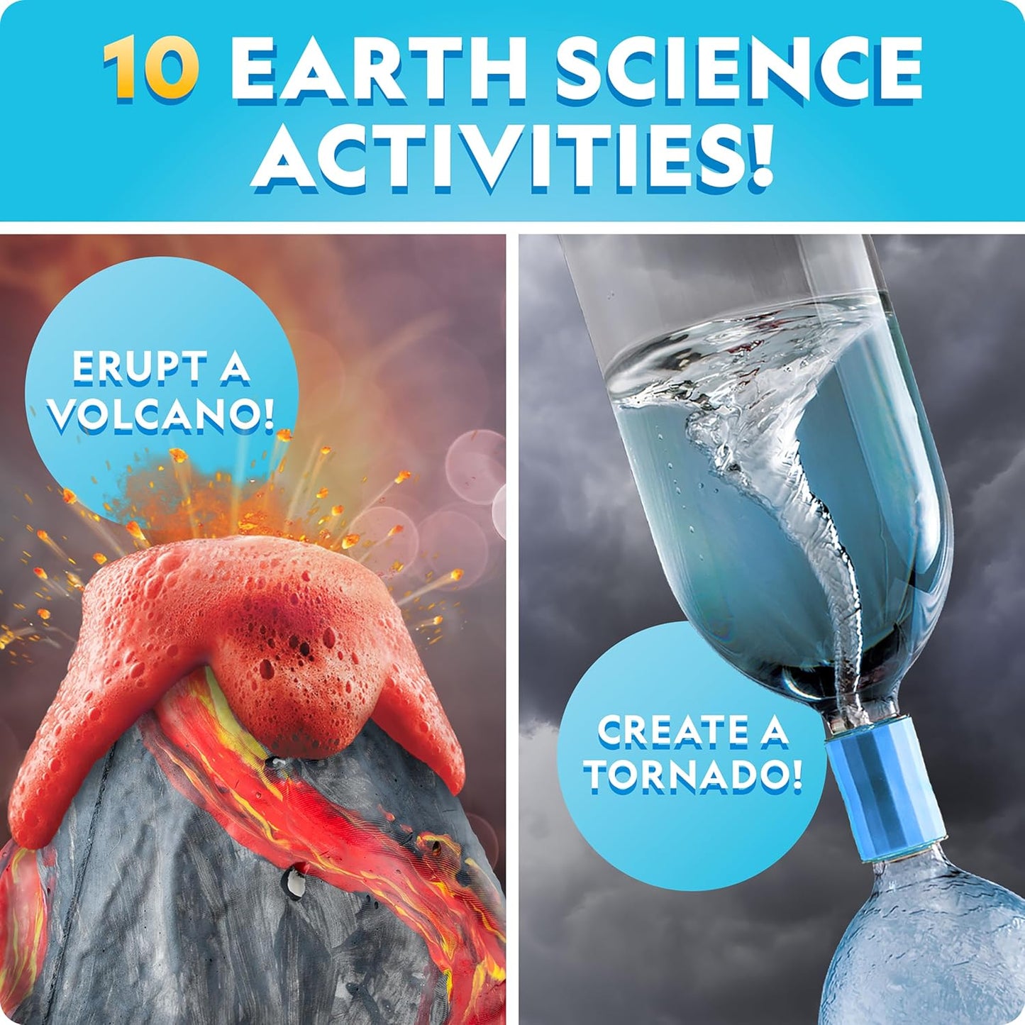 National Geographic Mega Science Lab With 130 + Easy Experiments, Featuring Earth Science, Chemistry Set, And Science Magic
