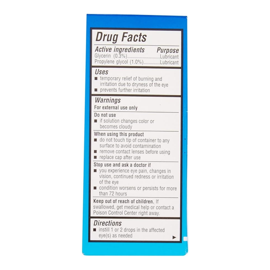 EXPIRY 04/2025 Bausch & Lomb Advanced Eye Relief Dry Eye Lubricant Eye Drops, 30 ml