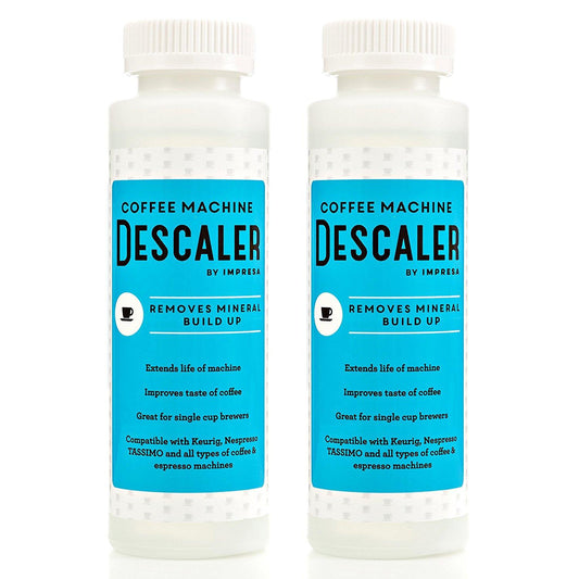 Impresa Coffee Machine Descaler, 8 oz. / 236ml (2 Pack) SLIGHTLY YELLOW