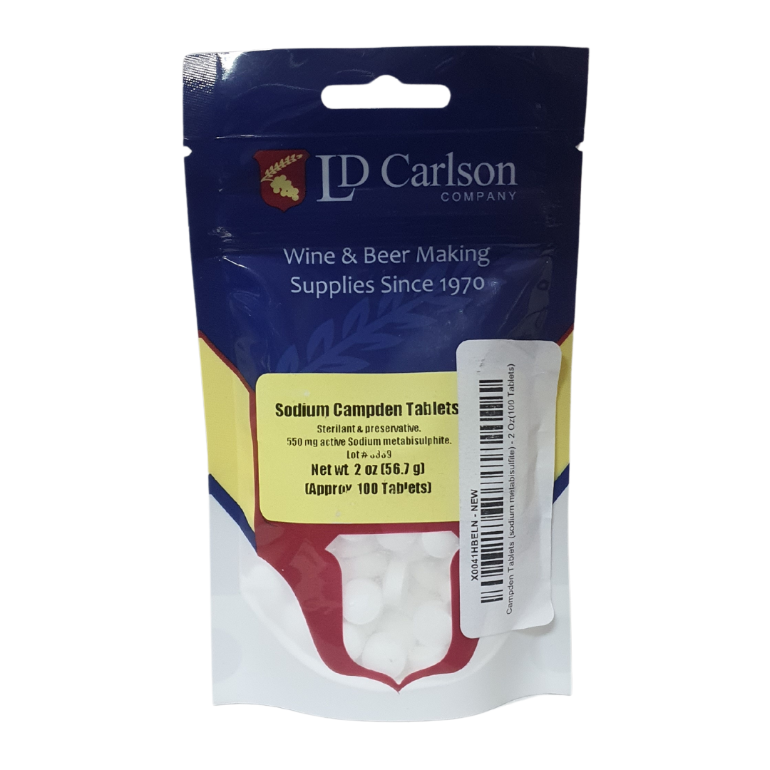 LD Carlson Sodium Campden 100 Tablets