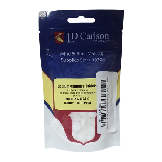 LD Carlson Sodium Campden 100 Tablets