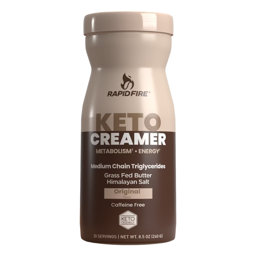 RapidFire Keto Creamer Original Flavor Powder, 8.5 oz / 240 g