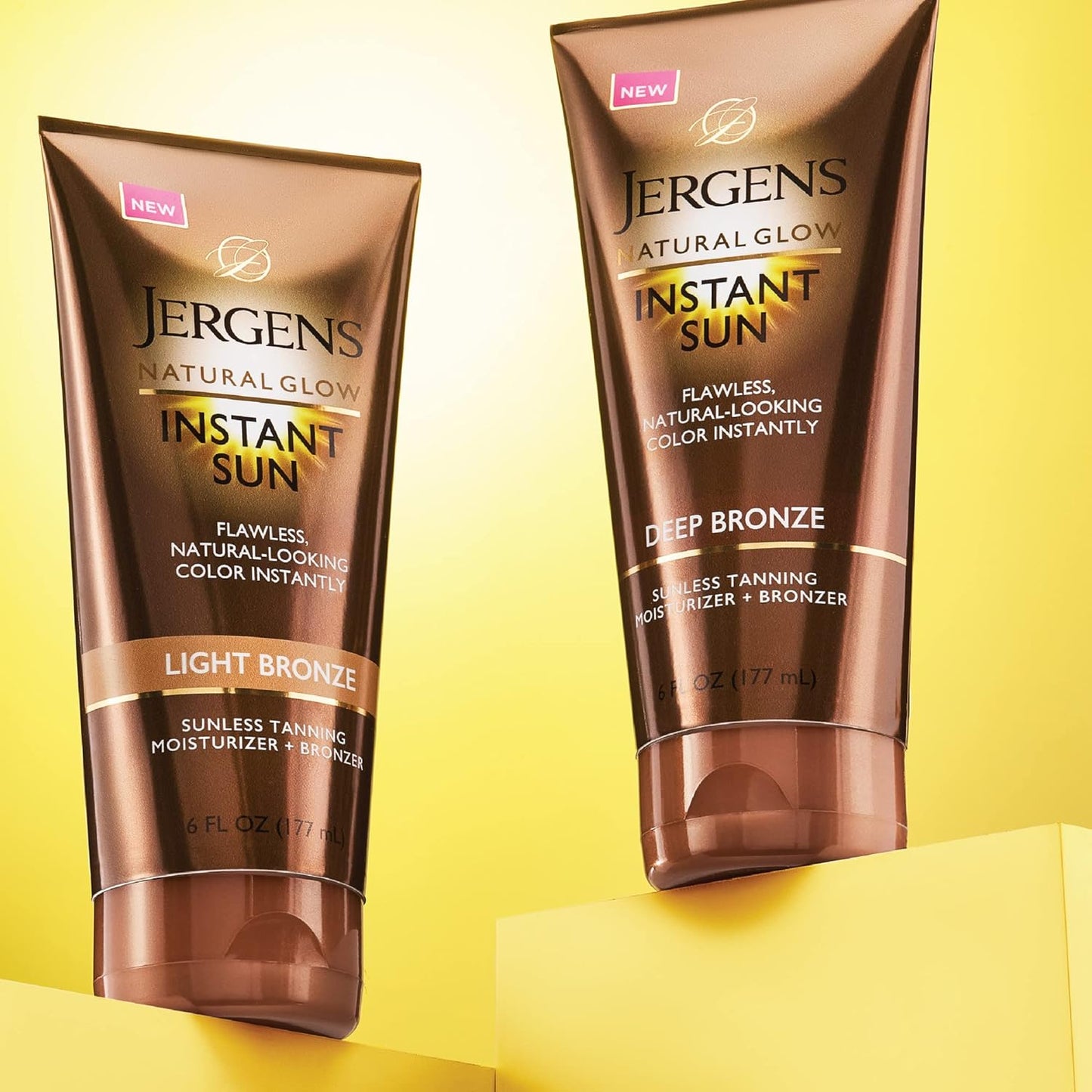 Jergens Natural Glow Instand Sun, Deep Bronze 177ml
