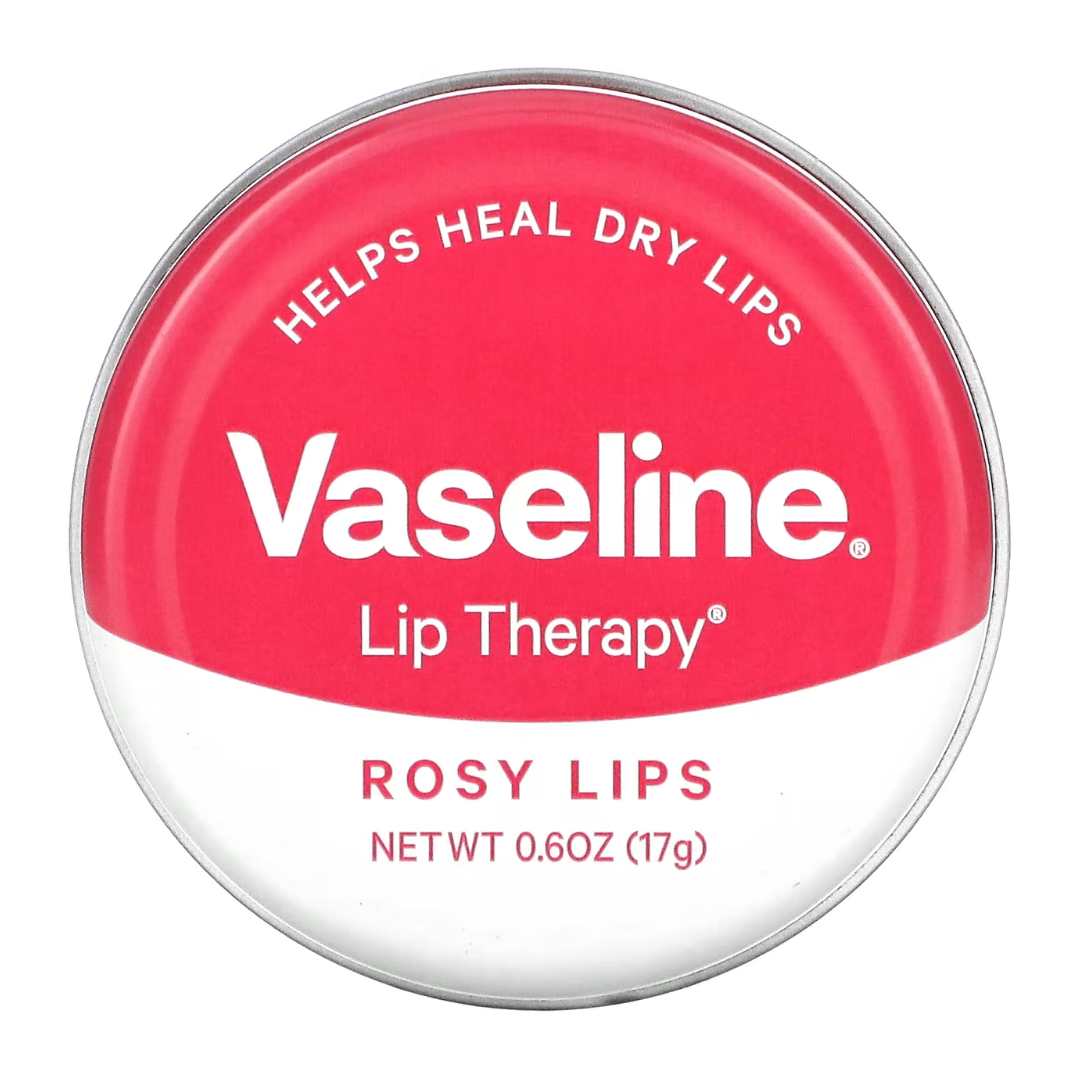 Vaseline Lip Therapy Rosy Lips, 0.6 oz / 17 g