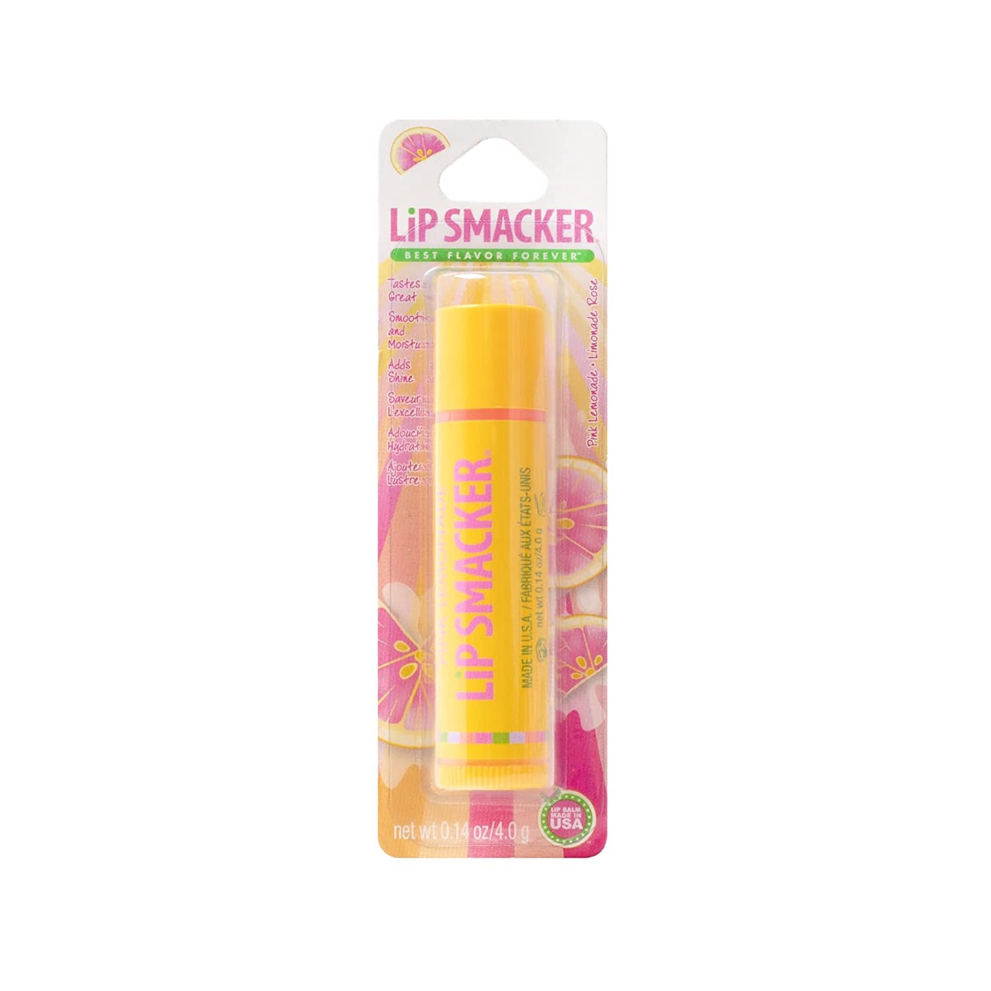 Lip Smacker Moisturize and Soften Lips with Lip Smackin Flavor and Shine 4.0g/ 0.14 oz