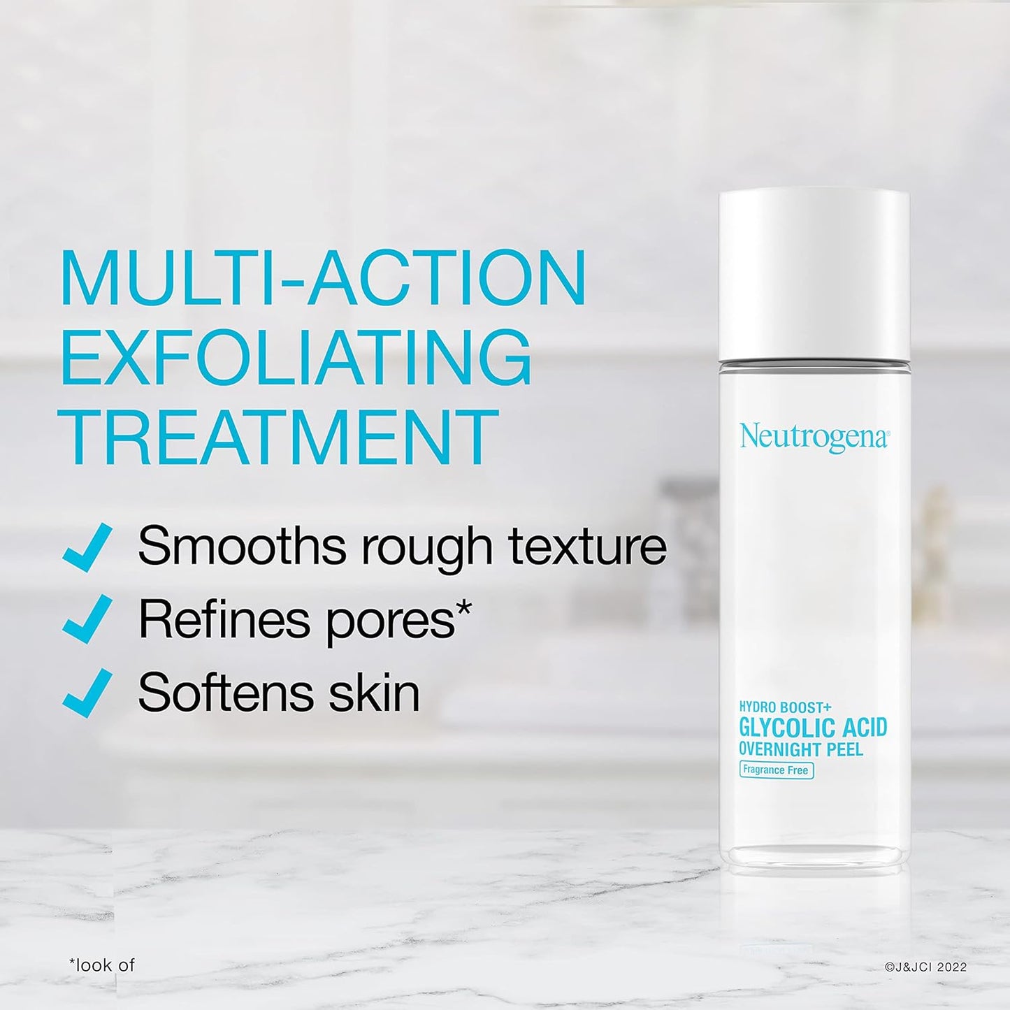 Neutrogena Hydro Boost Glycolic Acid Ovenight Peel. Fragrance Free, 3.2 fl oz / 94mL