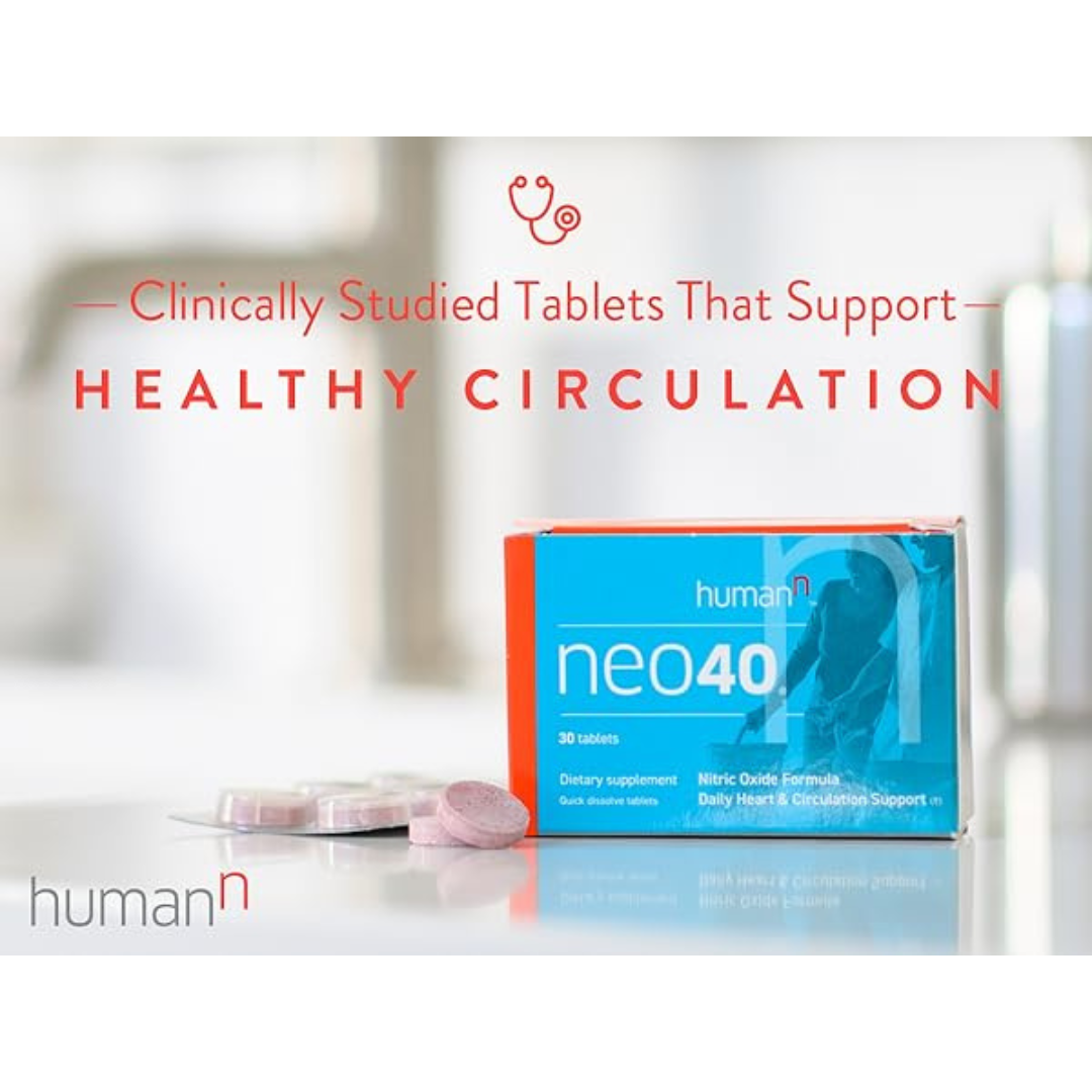 HumanN Neo 40 Supplement for Daily Heart & Circulation Support 30 Tablets