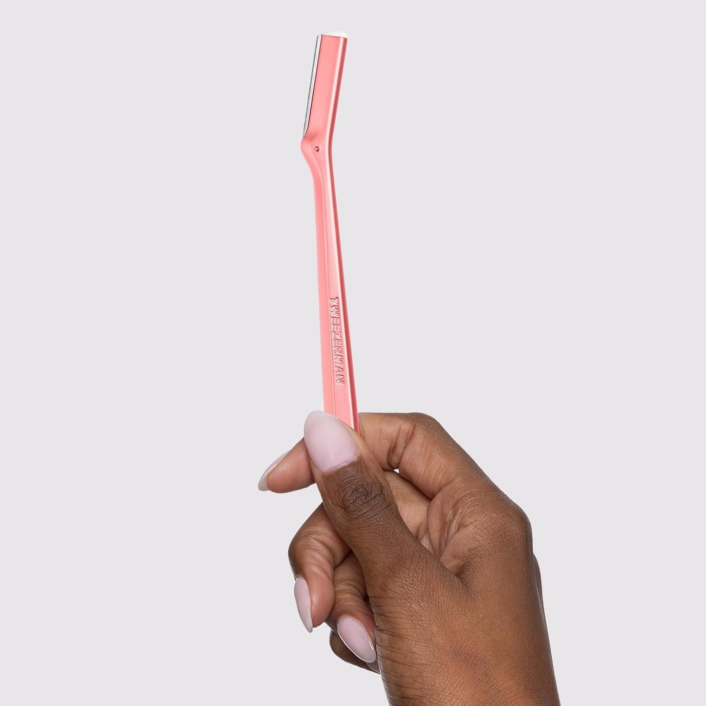 Tweezerman Facial Shaver Tea Rose Color, 1 Count